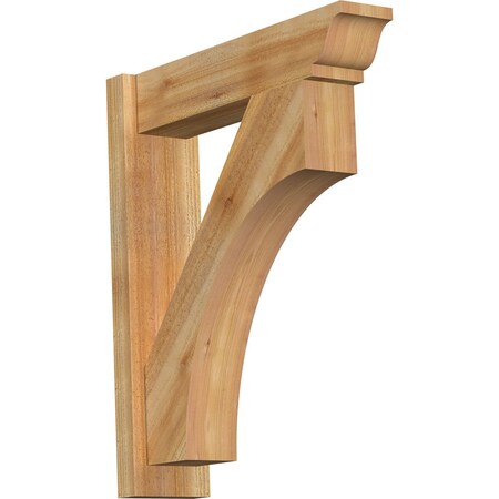 Westlake Rough Sawn Traditional Outlooker, Western Red Cedar, 6W X 24D X 28H